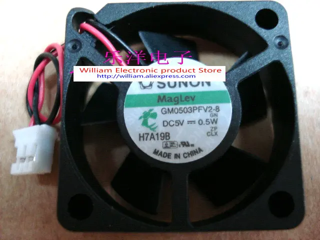

Новый оригинальный 2-жильный вентилятор SUNON GM0503PFV2-8 5 в 0,5 Вт