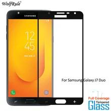 2PCS For Glass Samsung Galaxy J7 Duo Screen Protector Tempered Glass For Samsung J7 Duo Glass Full Phone Film For Samsung J7 Duo