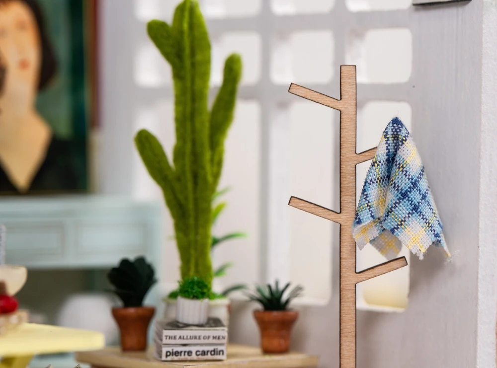 Сборный Diy кукольный домик Miniaturas 3d Деревянный кукольный дом мебель миниатюрный кукольный домик наборы паззл игрушки для детей подарок на день рождения