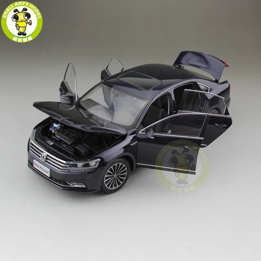 1/18 Passat литая модель автомобиля игрушки девочка мальчик Коллекция подарков на день рождения хобби фиолетовый цвет