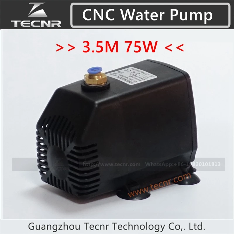 75 Вт насос погружной водяной 220 В 3 5 м для ЧПУ 2.2kw и 1.5kw мотор шпинделя|submersible water