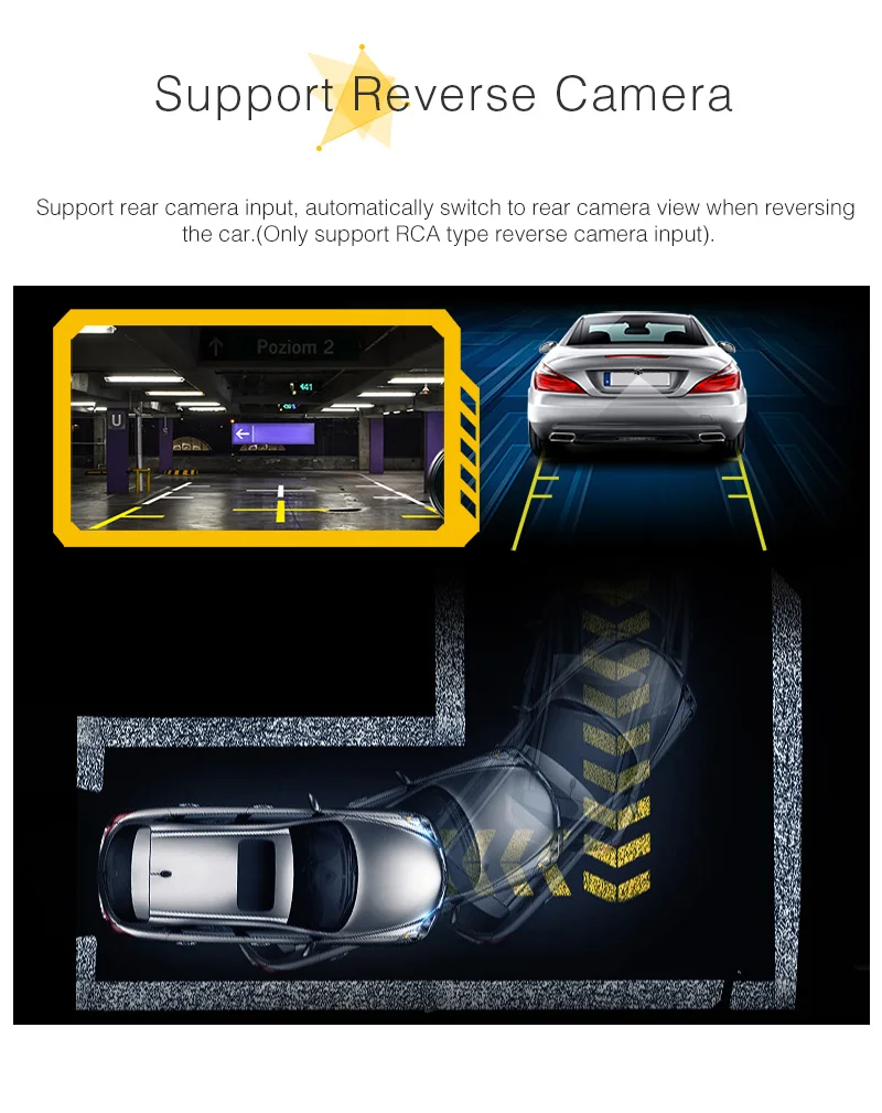 Тыква автомобильный мультимедийный плеер 2 Din 7 ''Android 8 0 стерео GPS навигация