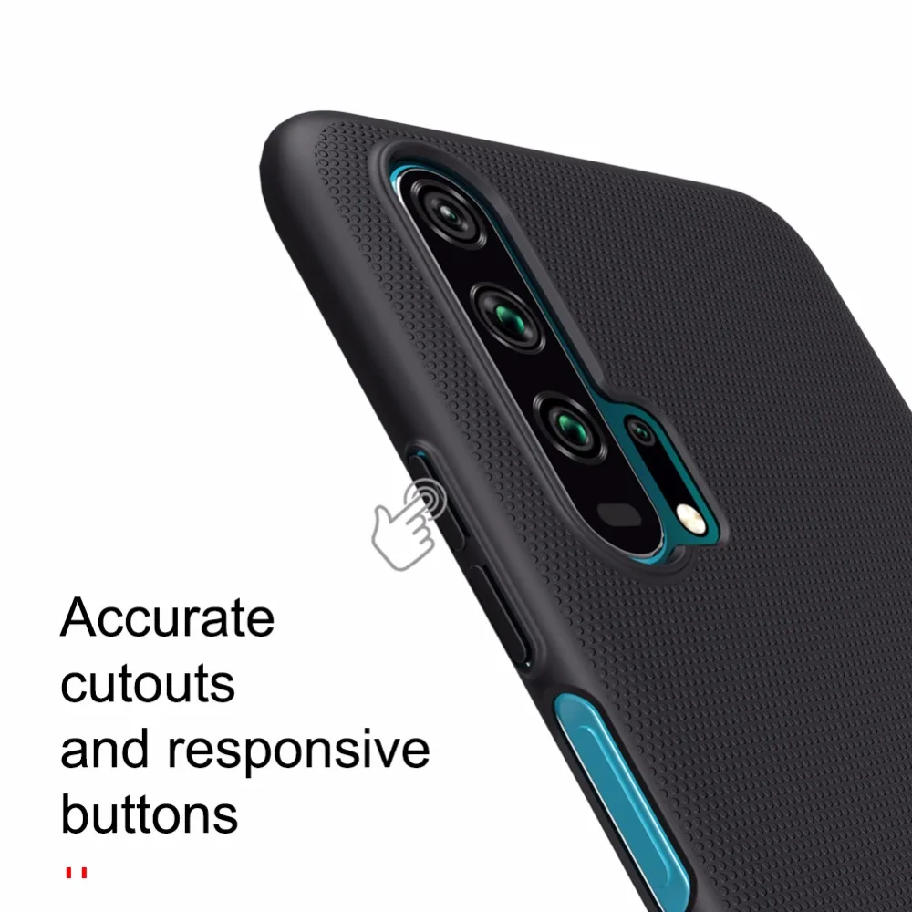 Huawei Honor 20 чехол Honor 20 Pro Чехол NILLKIN матовый корпус матовая жесткая задняя крышка из ПК чехол Подарок держатель для телефона