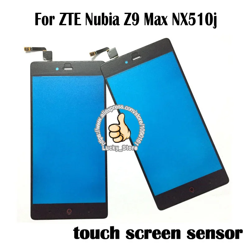 Черный белый цвет touch Панель для ZTE Nubia Z9 Max nx510j Сенсорный экран планшета Стекло