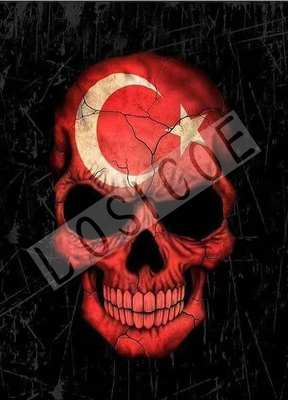 Тату \ Thrash Metal Skull Heavy Dope Rock N Roll gig Poster 30X42 см HD Печать Искусство Винтаж крафт