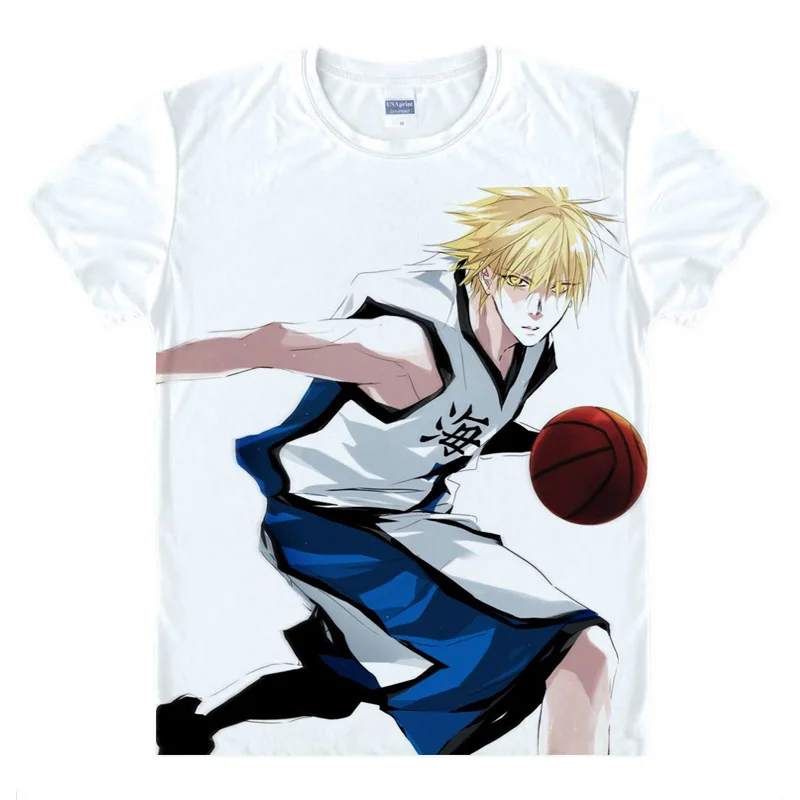 Футболка Coolprint с рисунком аниме футболки для баскетбола Kuroko в разных стилях
