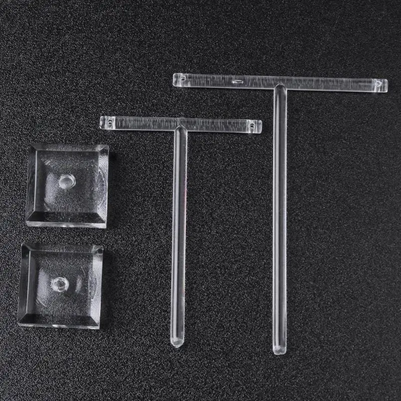 2 шт. упак. органайзер для ювелирных изделий стеклянных серег Т образная