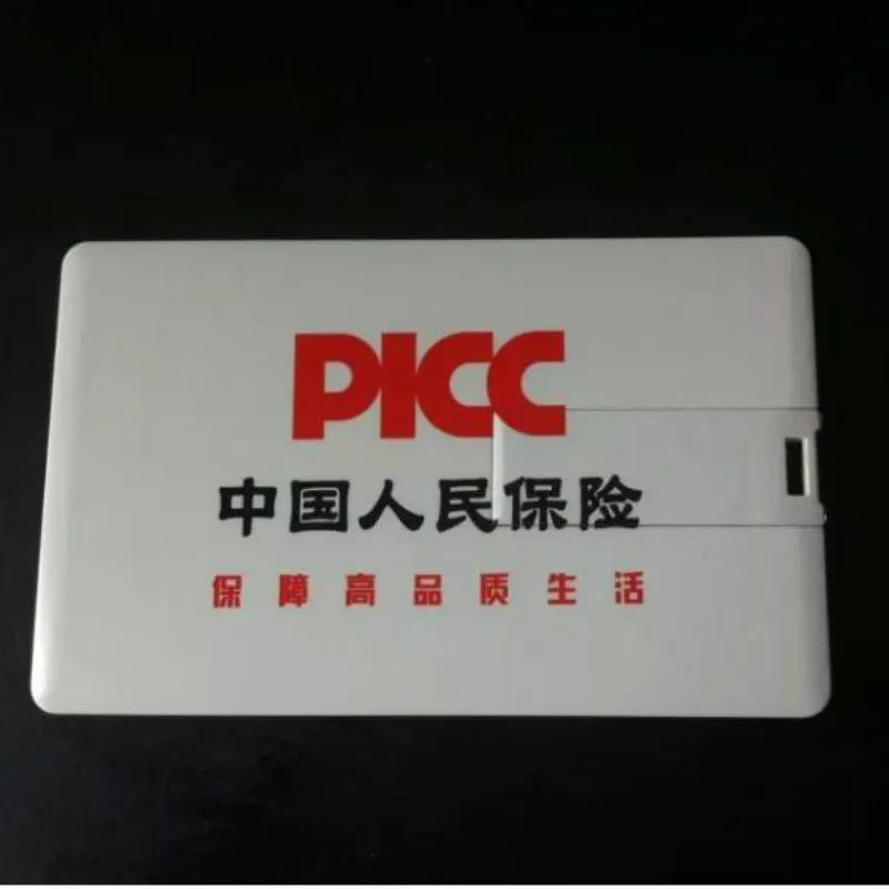 Пользовательские Фотографии Логотип Поворотный ультра тонкая карта USB Флешка 2 0
