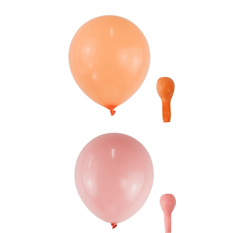 mix 2 color F 100 шт., цветные латексные шары в виде макарон, пастельные вечерние шары для свадьбы, дня рождения, вечеринки, вечерние украшения для девочек - Цвет: mix 2 color F