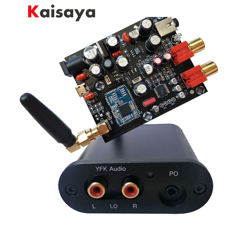 CSR8675 Bluetooth 5,0 плата приемник PCM5102A APTX HD ies 24BIT DAC декодер с антенной в чехол для hifi усилитель A6-003