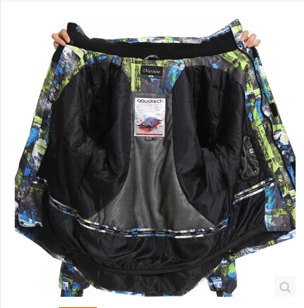 Зимняя мужская куртка водонепроницаемые и ветрозащитные походные уличные