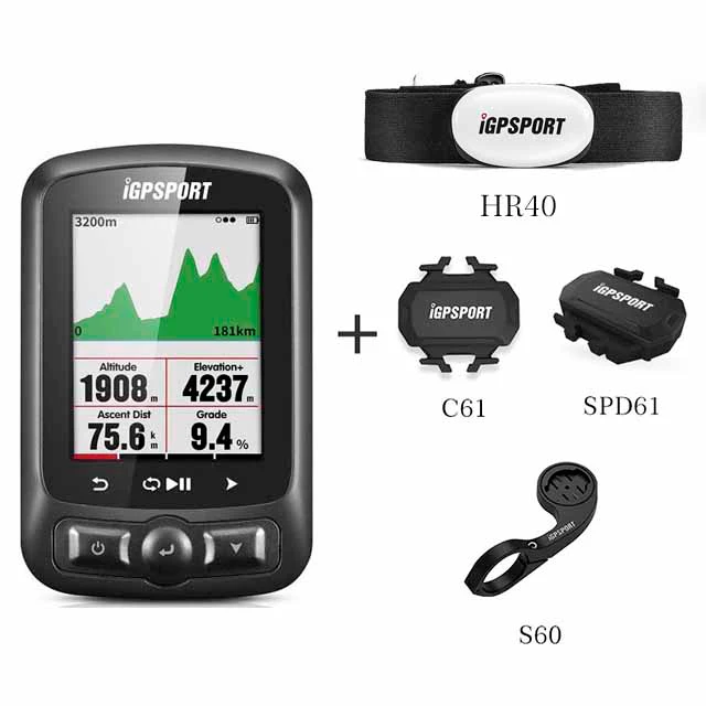 I gps порт IGS618E ANT+ gps велосипедный компьютер Bluetooth 4,0 беспроводной IPX7 водонепроницаемый велосипедный Спидометр компьютерные аксессуары - Цвет: Group 8