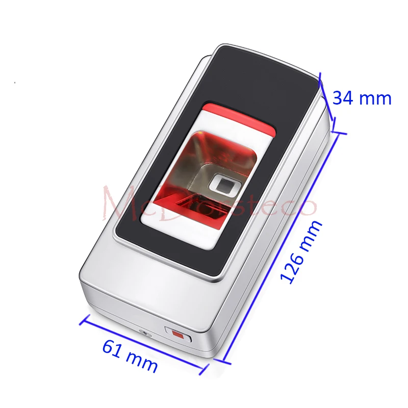 IP68 водонепроницаемая система контроля доступа по отпечаткам пальцев Rfid Контроль доступа Лер Wiegand 26 считыватель отпечатков пальцев антивандальный Открыватель двери