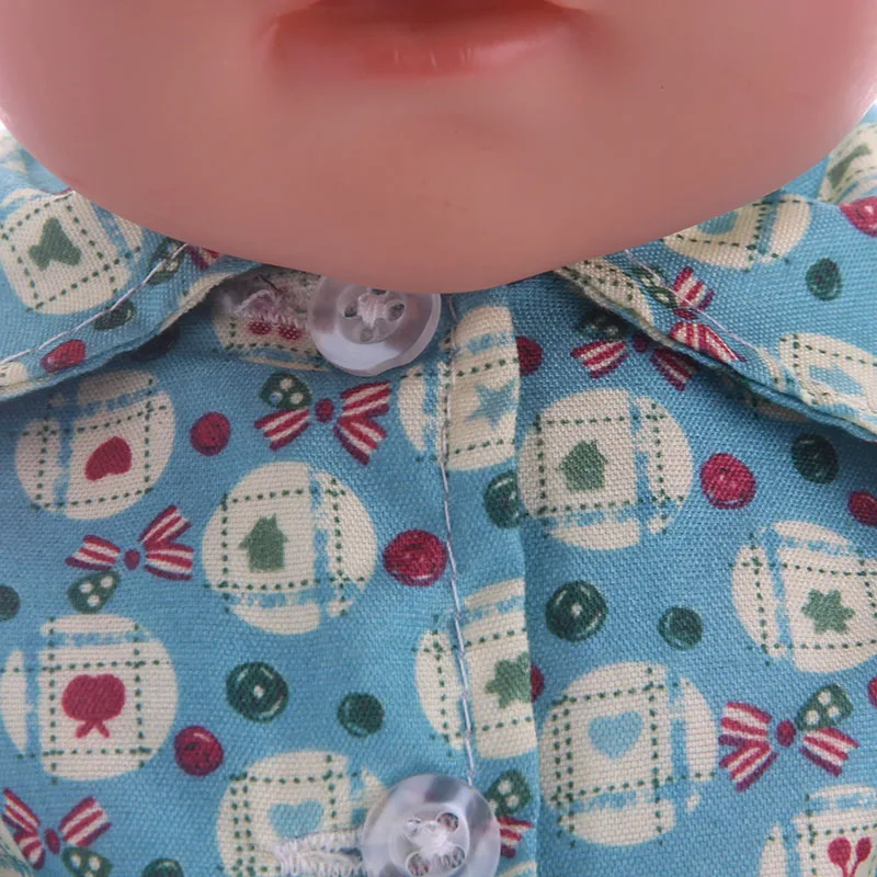 Luckdoll ручная работа 4 цвета пижамы подходят 43 см кукла американская детский лучший