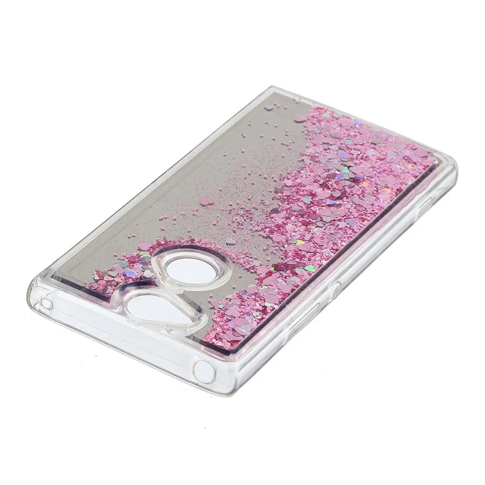 Зеркальный чехол для SONY Xperia XA2 XA 2 с жидким зыбучим песком XperiaXA2 H3113 H3123 H3133 H4113 H4133 a x