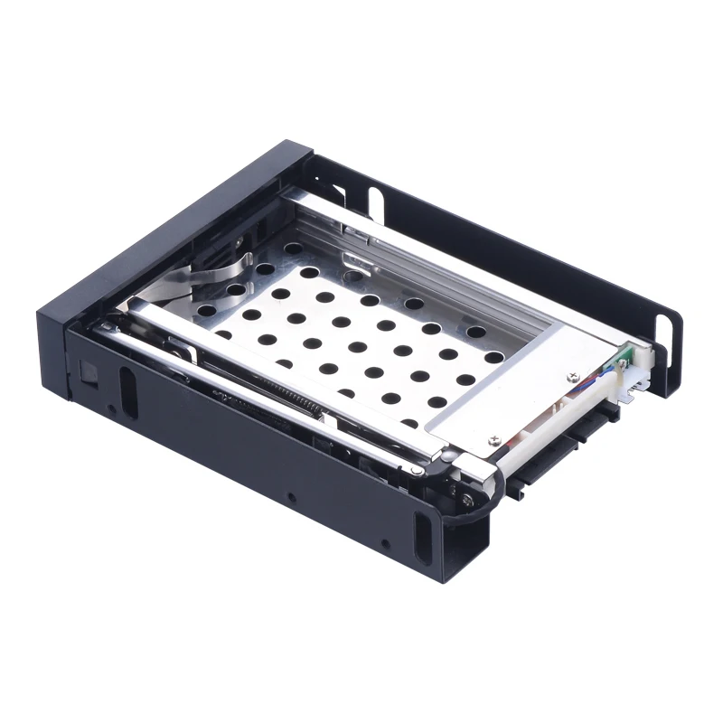 Uneatop 3.5in floppy pc bay 2.5 inch hot-plug SATA Hard drive mobile rack with key lock function HDD storage rack