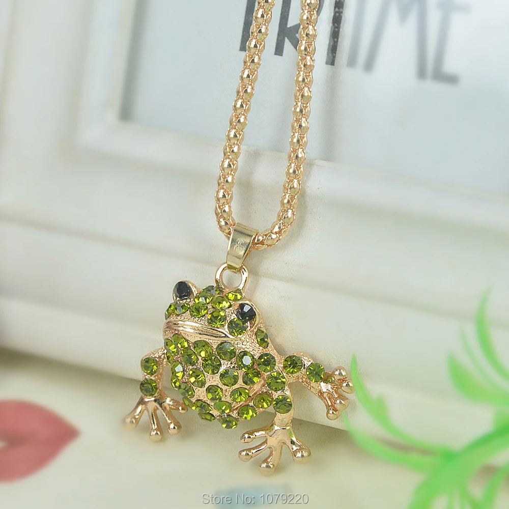 Женское Ожерелье с бисером Frog TNX свитер ювелирные изделия кристаллы для женщин