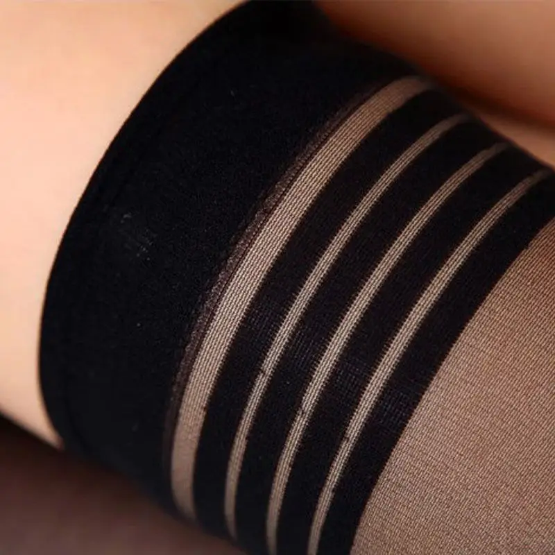 Совершенно новые пикантные женские чулки выше колена до бедра колготки лидер