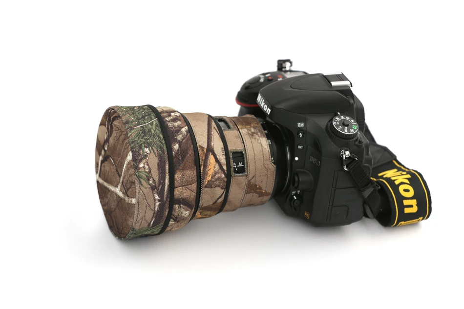 ROLANPRO пальто для объектива камеры Камуфляж Nikon AFS 14 24 мм F2.8G ED защитный рукав SLR