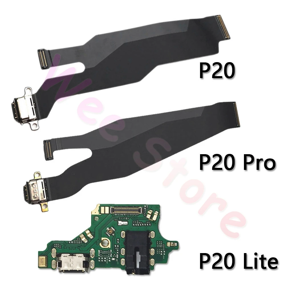 Usb порт для зарядки док станция гибкий кабель Huawei P8 P9 P10 P20 P30 Lite Plus Pro 2017