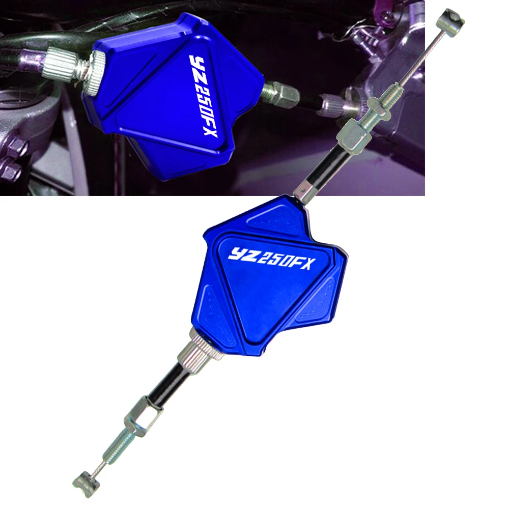 Для yamaha yz250fx yz250 fx рычаги тормоза из фрезерованного алюминия веревки кабелей трюк рычаг сцепления простая кабельная система