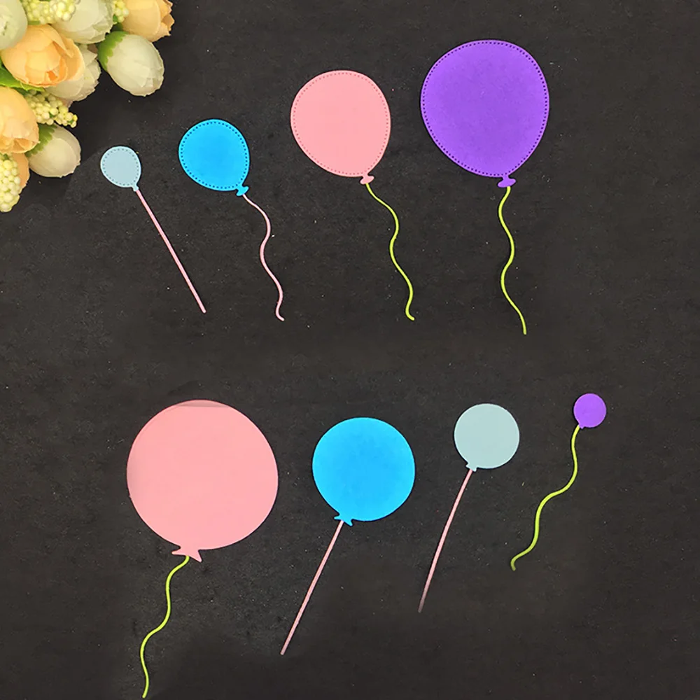 

DIY Ballon Shaped Dies Cut Metal Template Die for Scrapbooking Stencils Handmade Album Cards Decoration