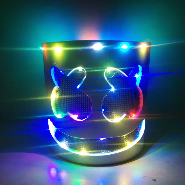 Маска Dj Marshmello для косплея реквизит Хэллоуина | Дом и сад
