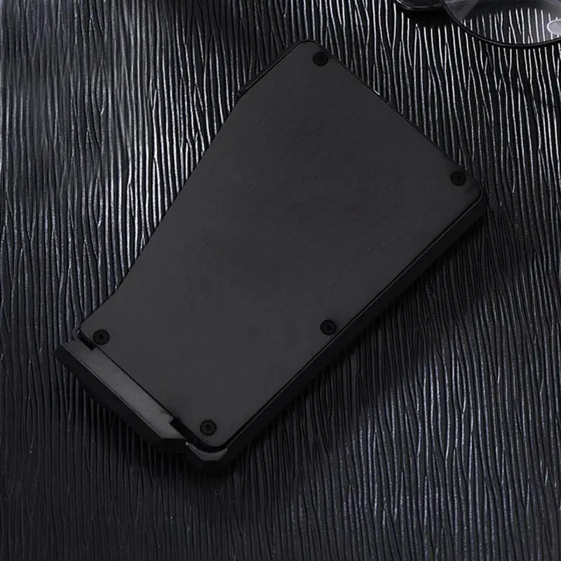 Новый Модный тонкий карбоновый бизнес кредитный держатель для Карт RFID