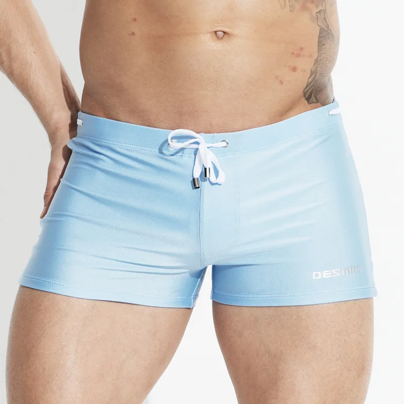 DESMIIT бренд Одежда заплыва Мужские Шорты для купания Для мужчин Купальники