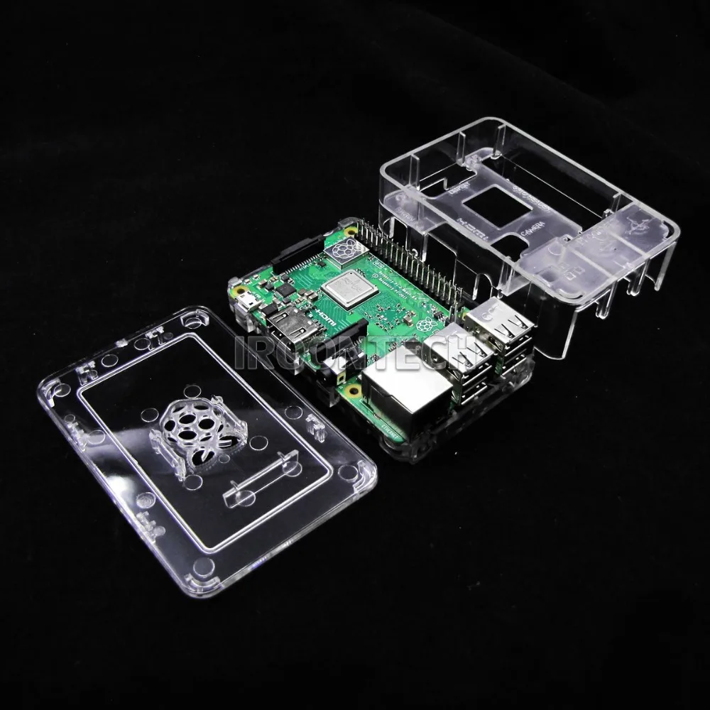 Чехол J3: официальный оригинальный чехол Коробка для Raspberry PI 3 Модель B PI3