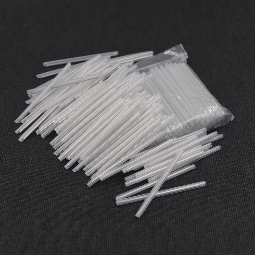Premium Dia 2.5mm Fiber Optic Fusion Splice Protection Sleeves 60mm Heat Shrinkable Tube Clear -1000PCS