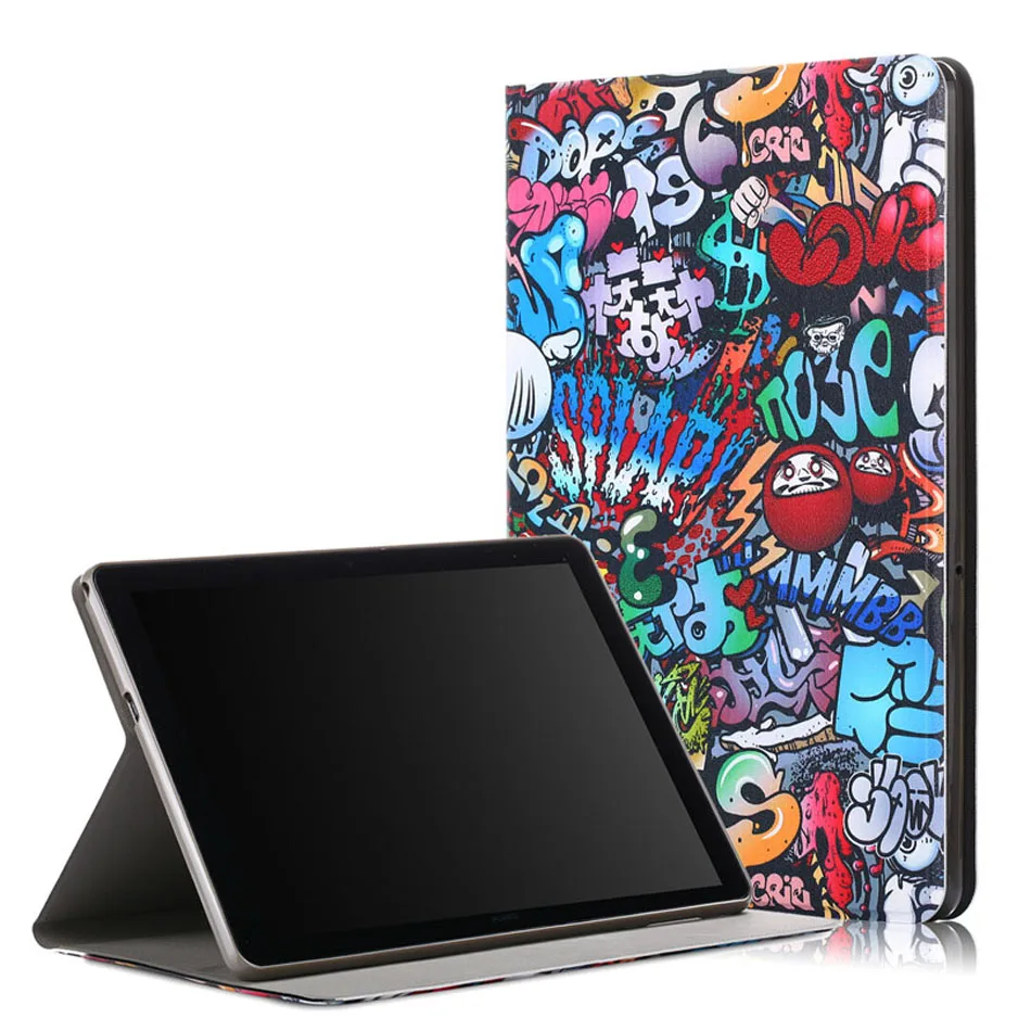 Принципиально чехол для huawei MediaPad T5 10 AGS2-W09 AGS2-L09 AGS2-L03 AGS2-W19 10," Tablet Стенд Крышка для huawei T5 10 Чехол