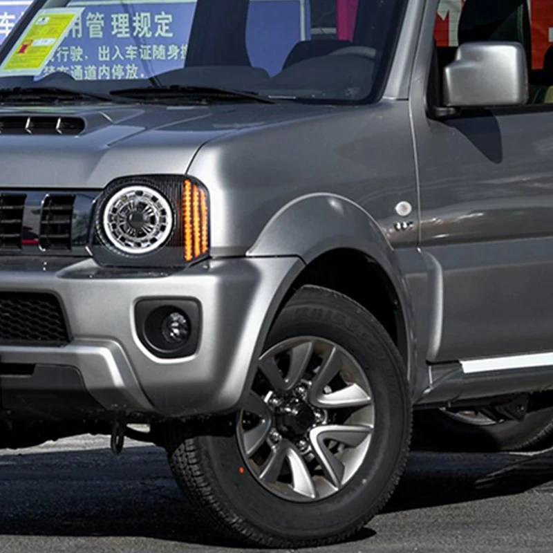 Hlxg 2 шт./1 комплект Автомобильный Стайлинг светодиодный фары для Suzuki Jimny 2007 2015