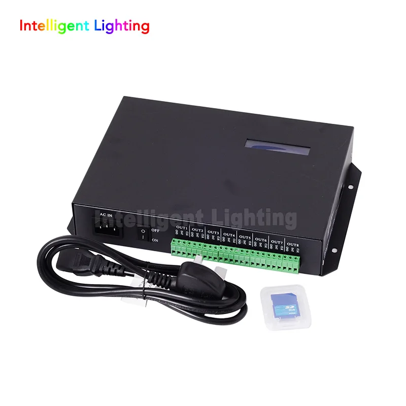 T-200K онлайн Led Pixel DMX контроллер программа по ПК для WS2812 WS2811 1809 6803 WS2801 пикселей