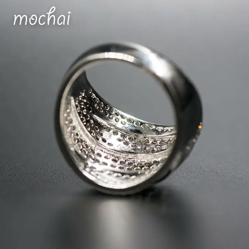 Женские многослойные кольца Mocai Роскошные Многослойные на медной основе с