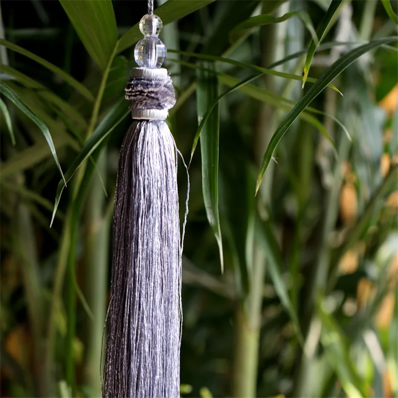 XWL 10 шт./лот 44 см длинные занавески ручной работы с кисточкой бахромой подвесной