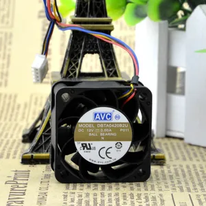 Бесплатная Доставка! AVC 4020 4CM 4*4 40*40*20MM 12V 0.50A DBTA0420B2U 4-проводной скоростной 4CM насильственный вентилятор