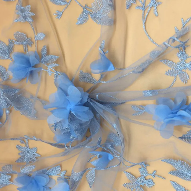 Кружевная ткань FFLACELL 1 метр сетчатый материал сделай сам платье для свадьбы