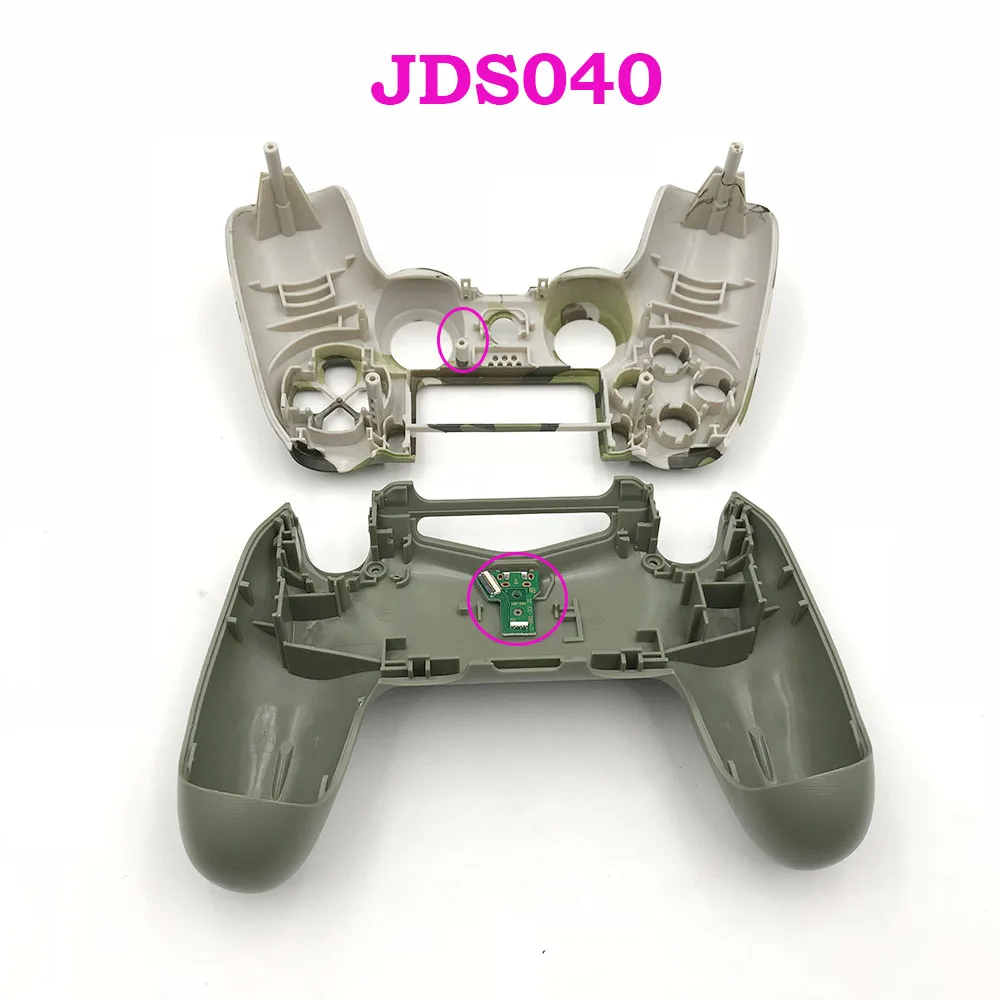 Замена для sony PS4 Pro беспроводной контроллер пластик JDS 040 Крышка передняя задняя Корпус Оболочка Чехол