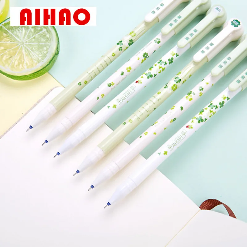 AIHAO Новое поступление 0 5 мм стержень сменный гелевый ручка корейский стиль