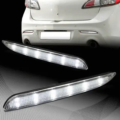 Задние противотуманные фары для MAZDA 3 2010 2011 2012 2013 белый/красный цвет подключение