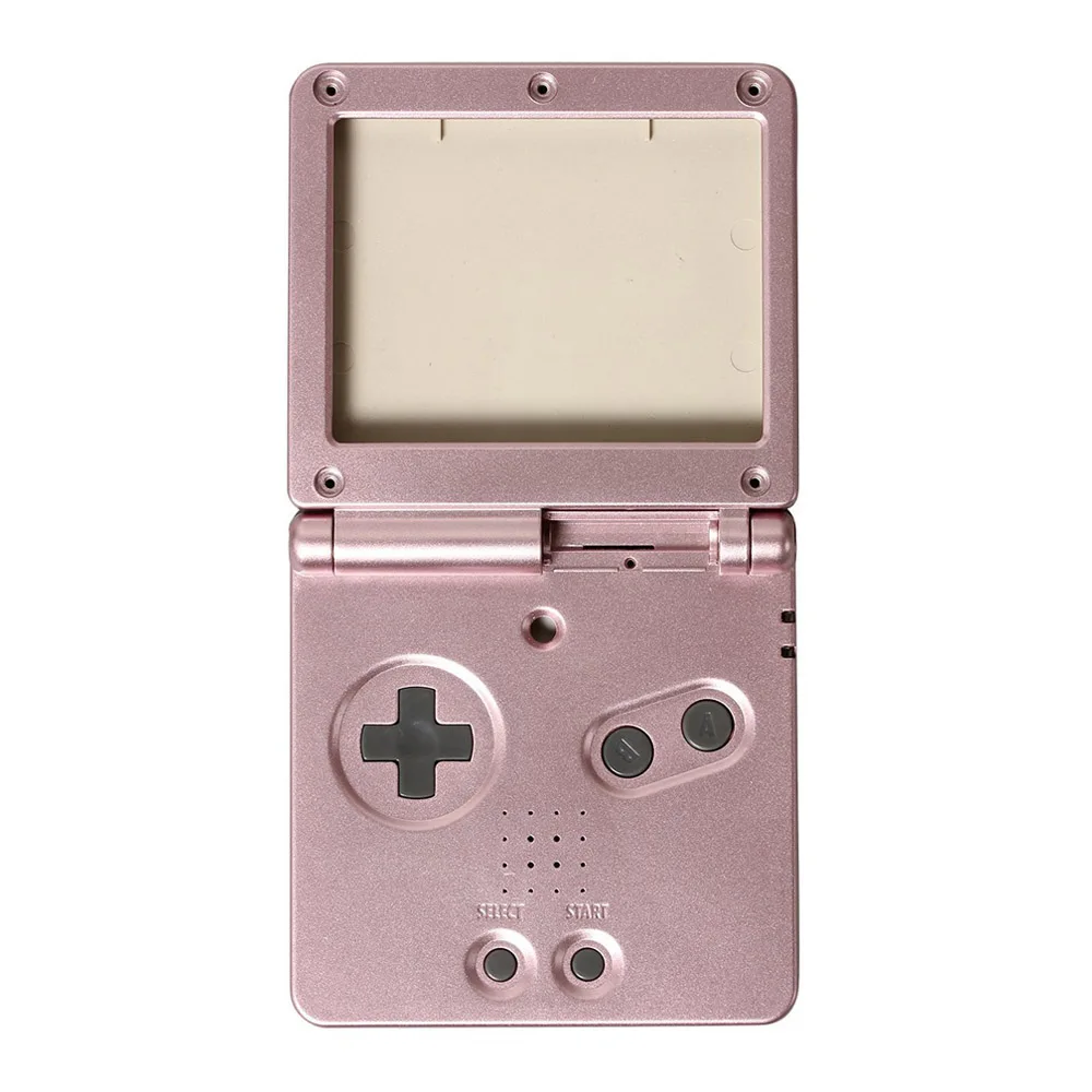 pink Сменный Чехол для Gameboy Advance SP для GBA SP, чехол для игровой консоли, чехол с кнопками - Цвет: pink