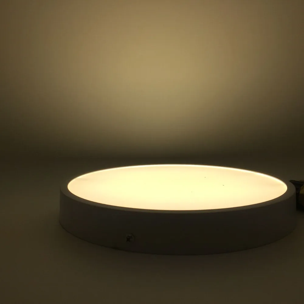 Светодиодный светильник алюминиевый без круглой квадратной панели 8/16/22/30 Вт|led