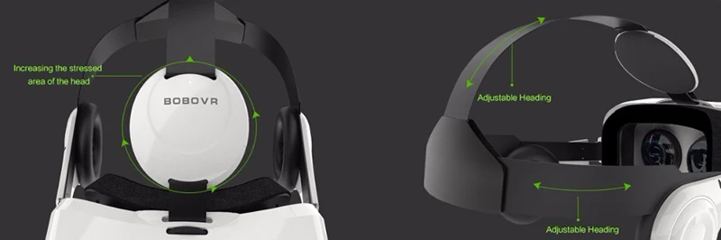 Очки виртуальной реальности BOBOVR Z4 мини очки виртуальной реальности VR очки 2,0 3d очки виртуальной реальности vr шлем картон bobo vr z4 VR гарнитура для 4,3-6,0 дюймовых смартфонов