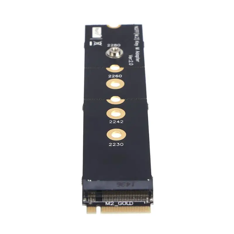 Гибкий PCI-E PCIE PCI Express к M.2 NGFF M Key удлинитель адаптер Riser плата расширения конвертер с M2 винты