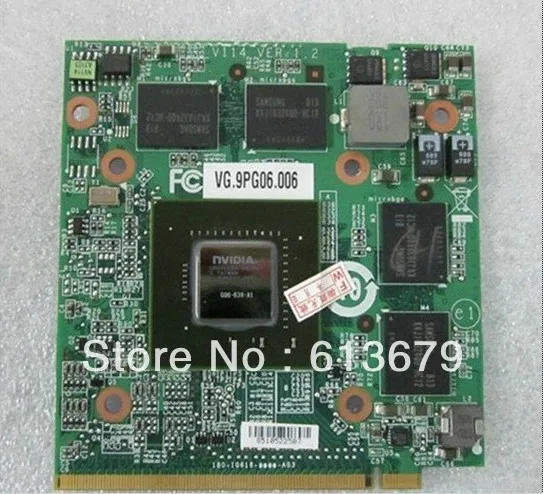GeForce 9600 м GT GDDR3 512 Мб MXM G96 630 A1 для ноутбука Acer Aspire 6930 5530 г 7730 5930 5720 ноутбук видеокарта
