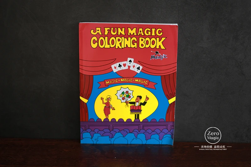 Забавная Волшебная книжка-раскраска-мультяшная книга Волшебные трюки лучшие для