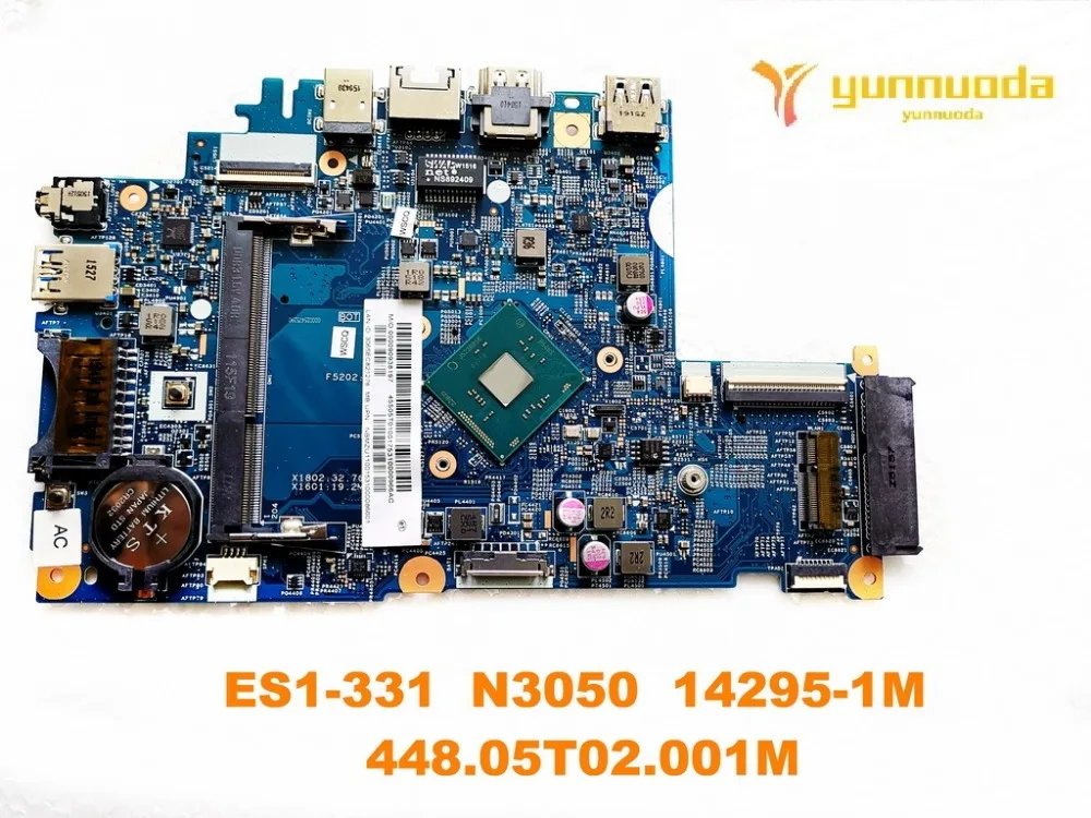 Оригинальный Для ACER ES1 331 Материнская плата ноутбука N3050 14295 1M 448.05T02.001M испытанное