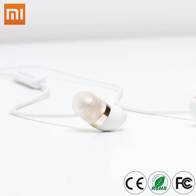 Лот 1 шт. Mi капсульные наушники Поршневой Воздушный In-Ear телефоны с микрофоном на