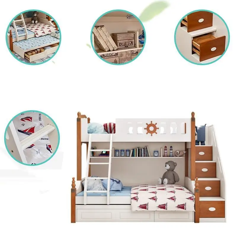 Totoro Box Kids Literas De Madera Одноместный Recamaras Tempat Tidur Tingkat современная мебель для спальни